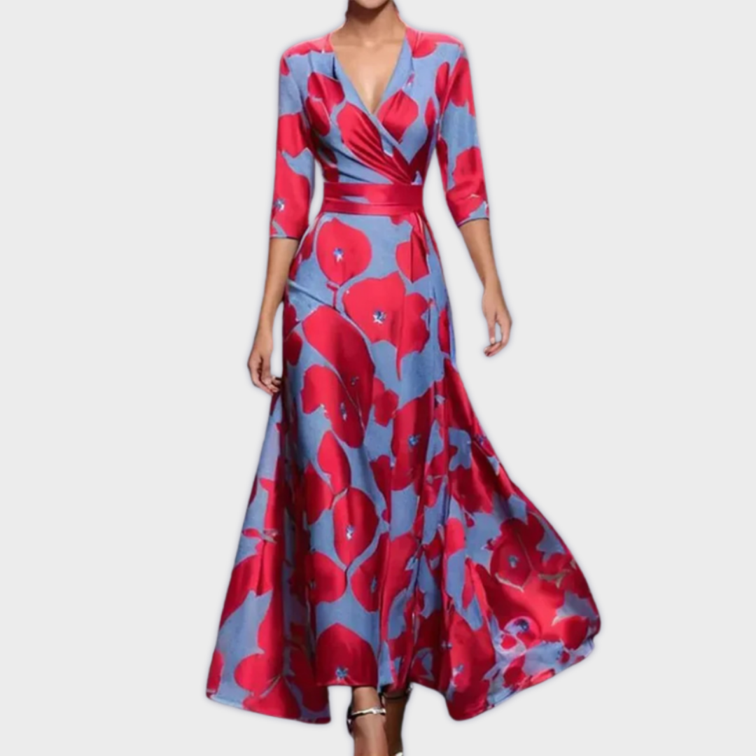 Leoma | Rochie Maxi Premium Făcută Manual