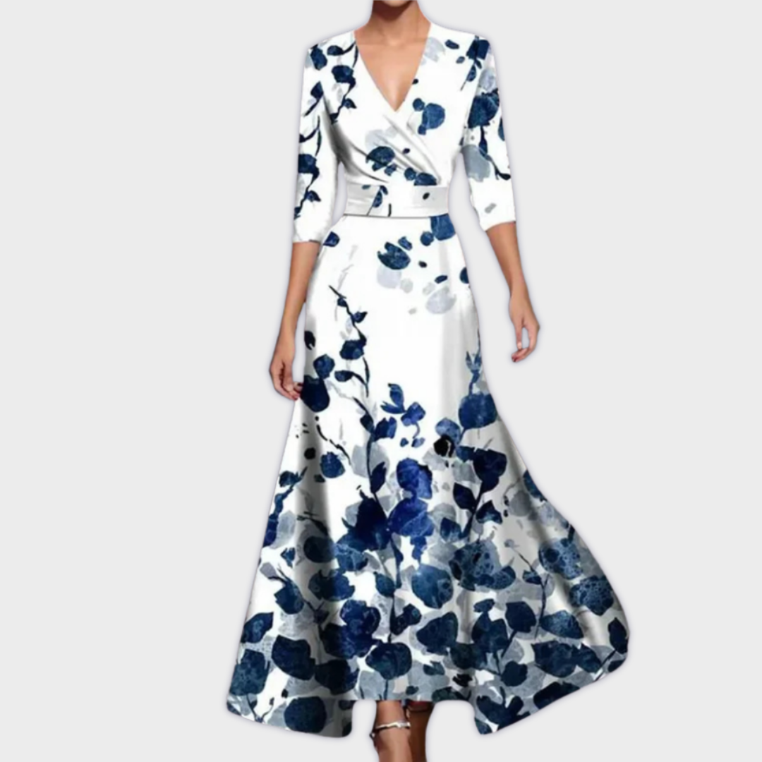 Leoma | Rochie Maxi Premium Făcută Manual