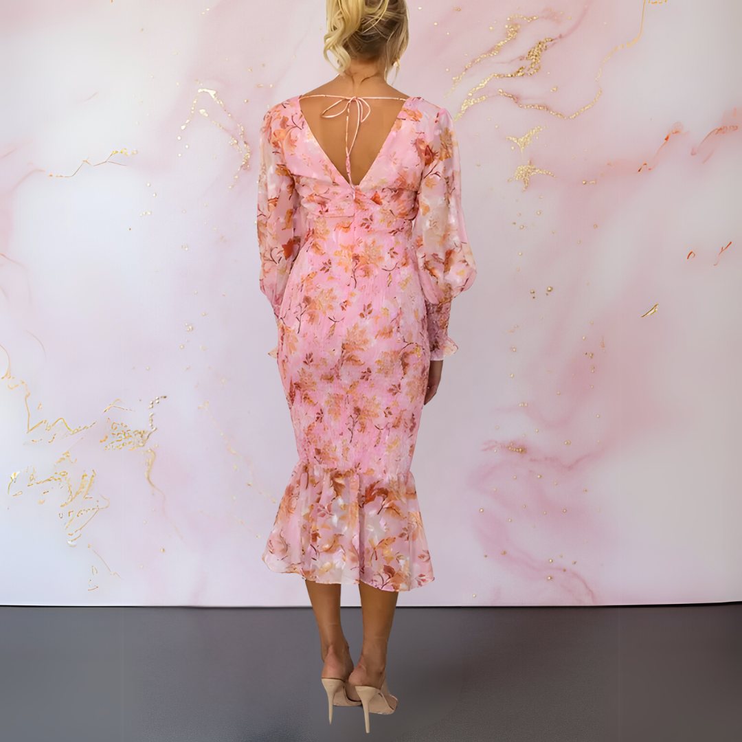 Sunly™ | Rochie Florală Elegantă