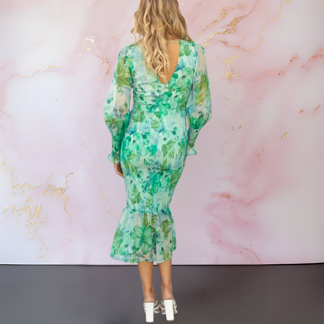 Sunly™ | Rochie Florală Elegantă