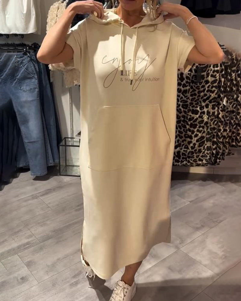 Saskia™ | Rochie Casual cu Hanorac