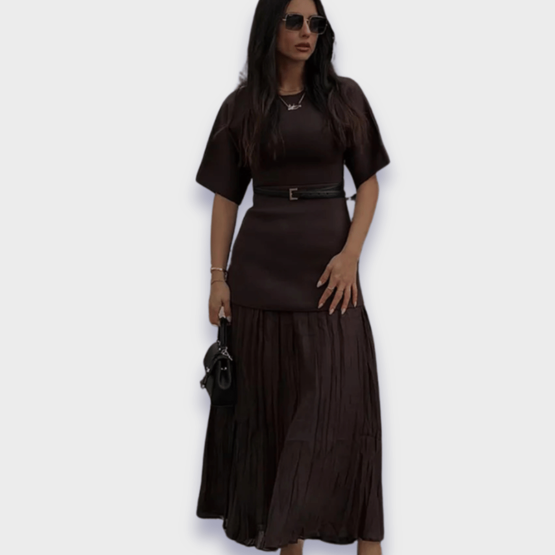 Zelinda | Rochie elegantă din țesătură premium