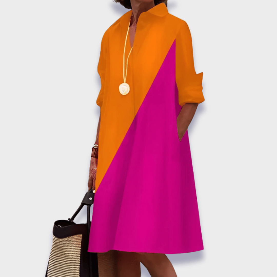 Bettina | Rochie polo stilată din material premium