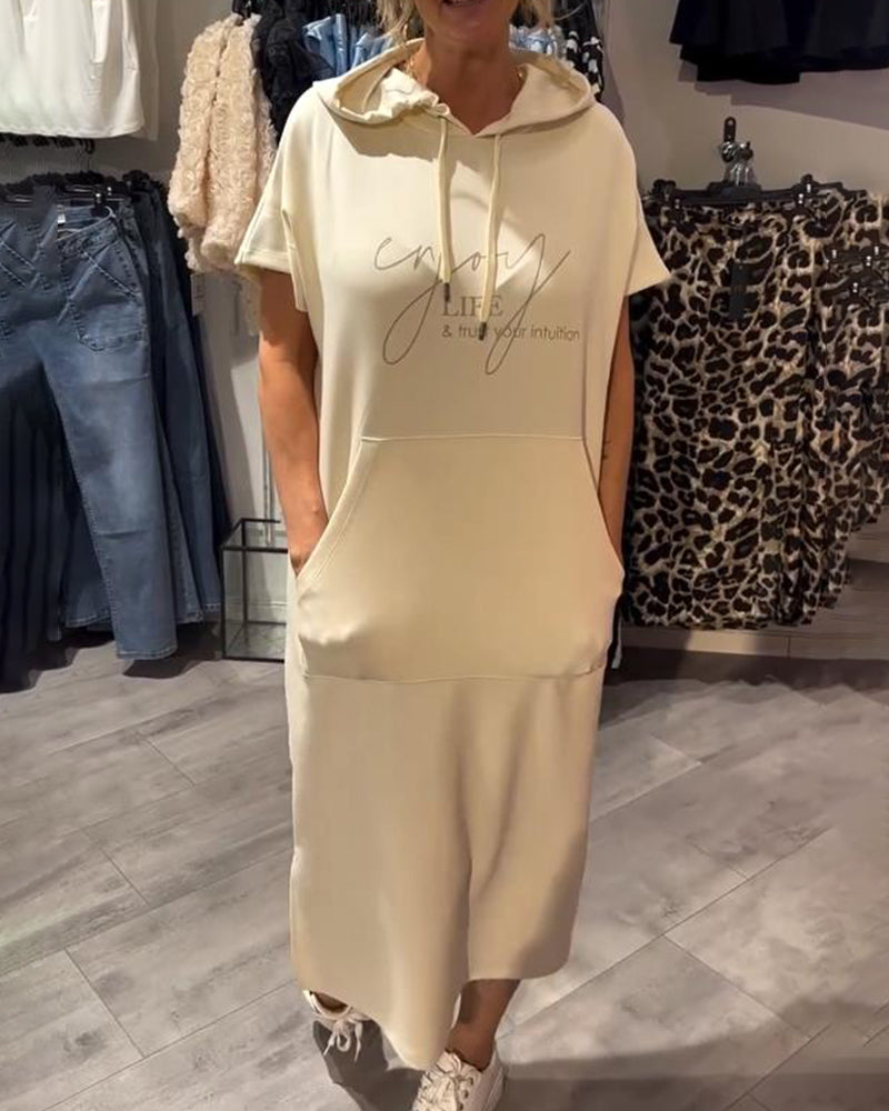 Saskia™ | Rochie Casual cu Hanorac