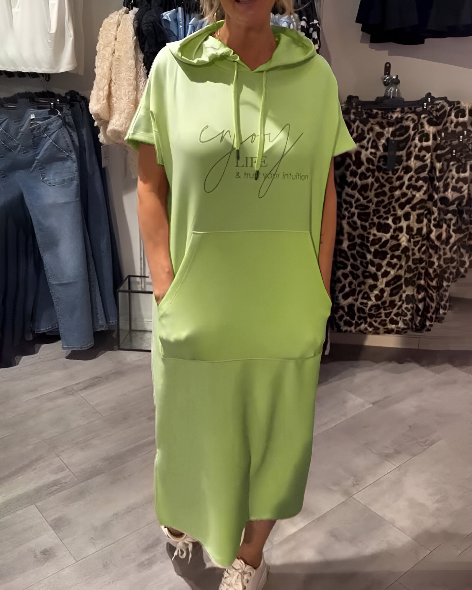 Saskia™ | Rochie Casual cu Hanorac