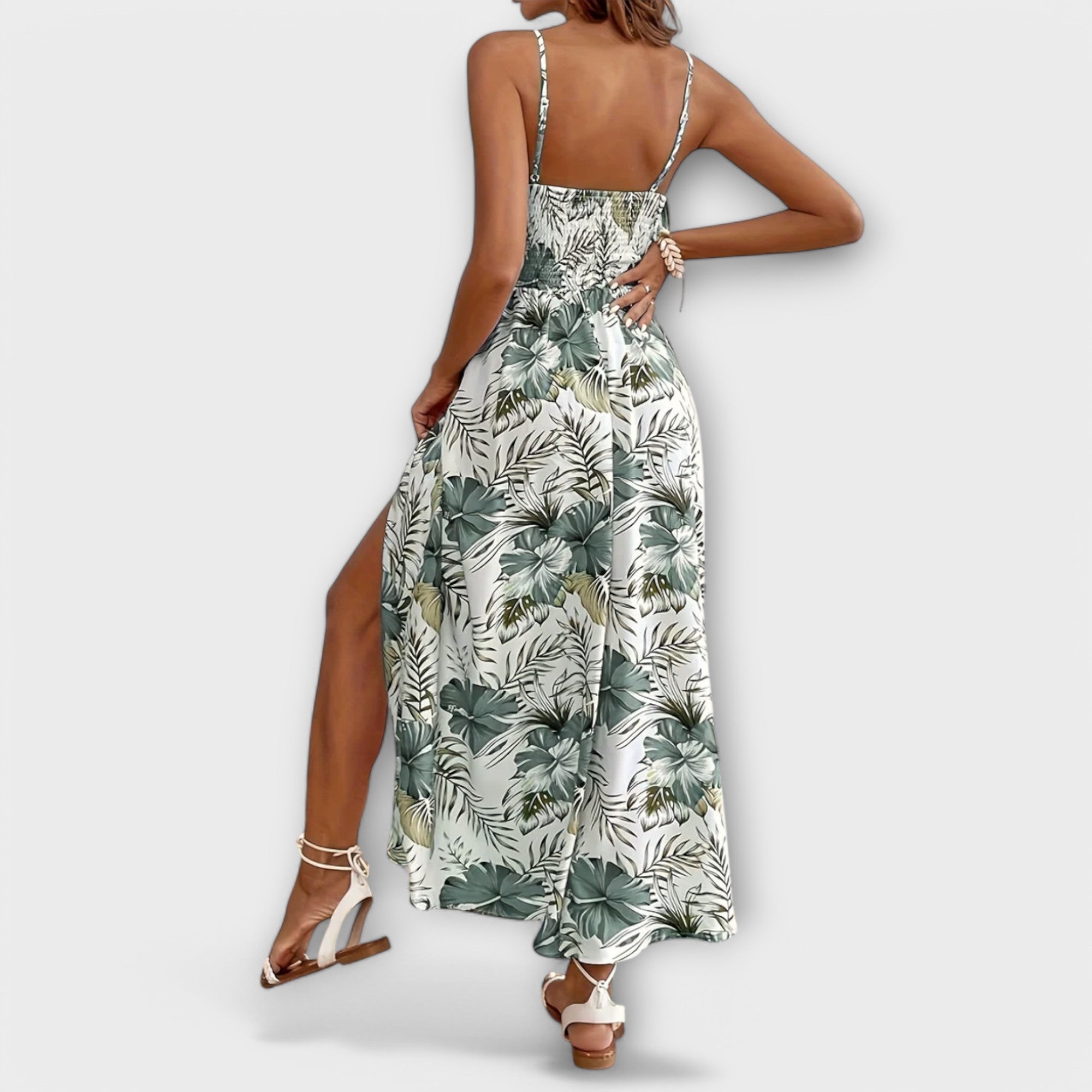 Sunly™ | Rochie Midi de Vară cu Croi Lejer