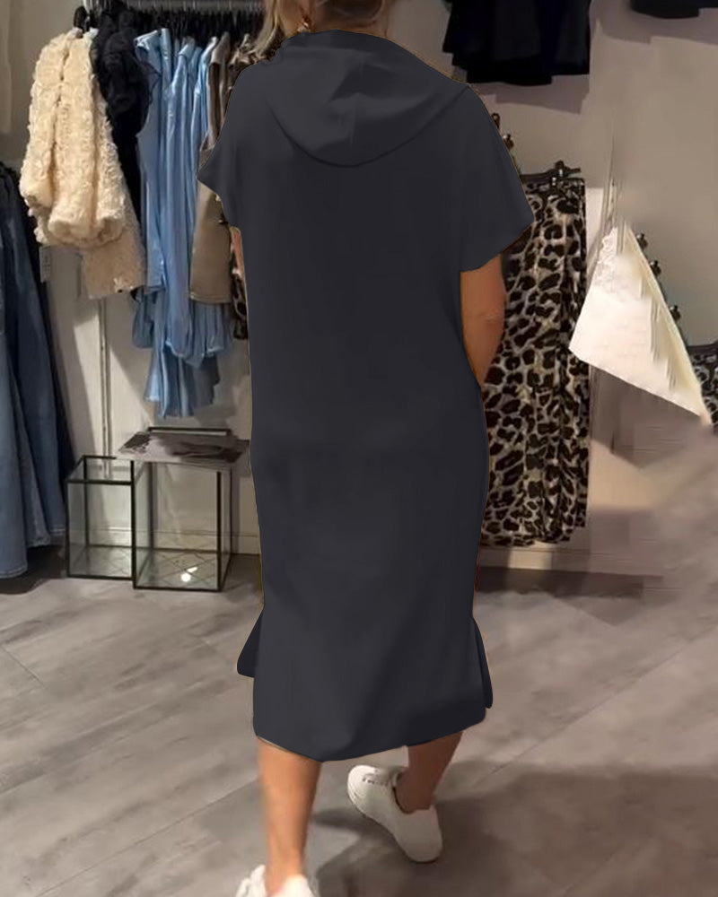 Saskia™ | Rochie Casual cu Hanorac