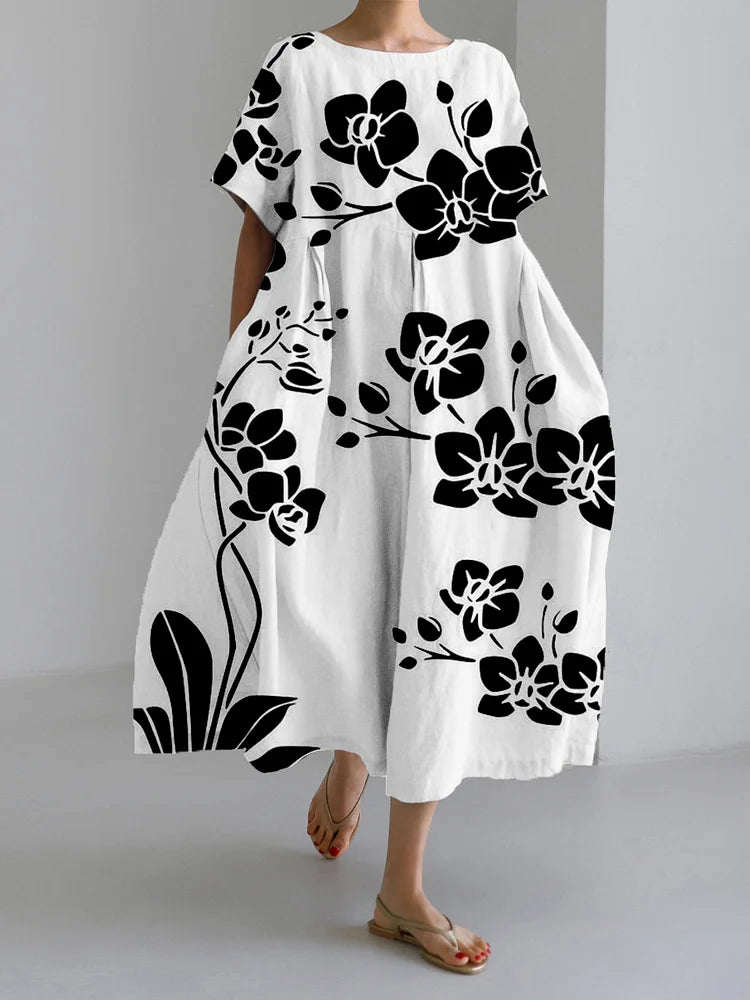 Iris | Rochie Florală Elegantă pentru Orice Ocazie