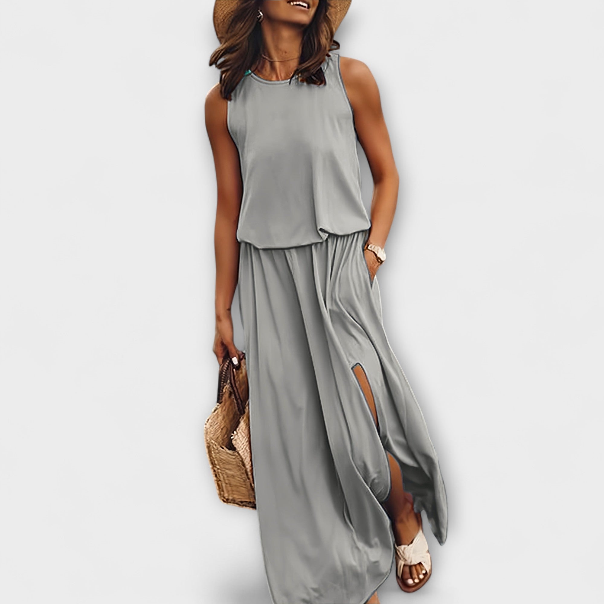 Sunly™ | Rochie Maxi Relaxată de Vară