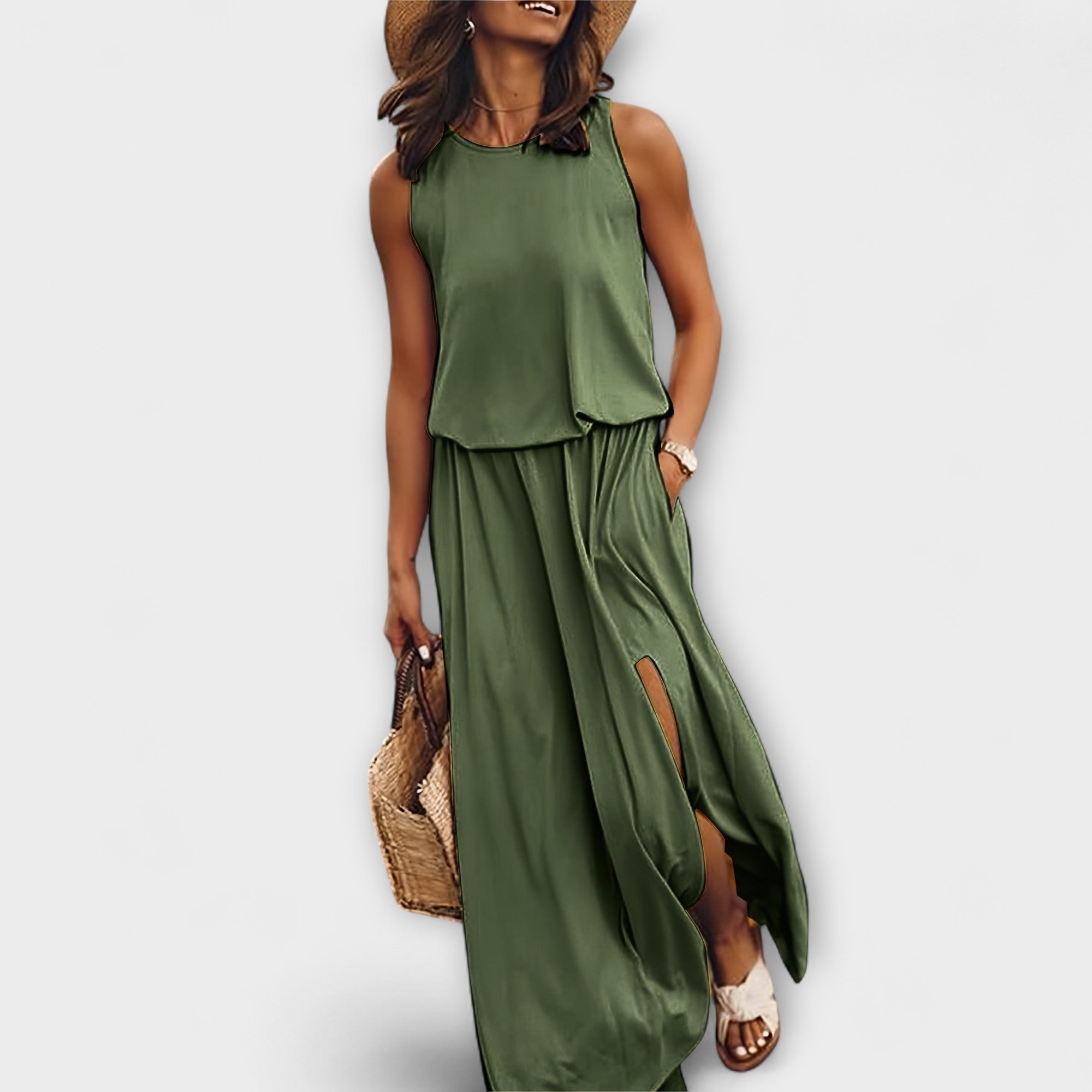 Sunly™ | Rochie Maxi Relaxată de Vară