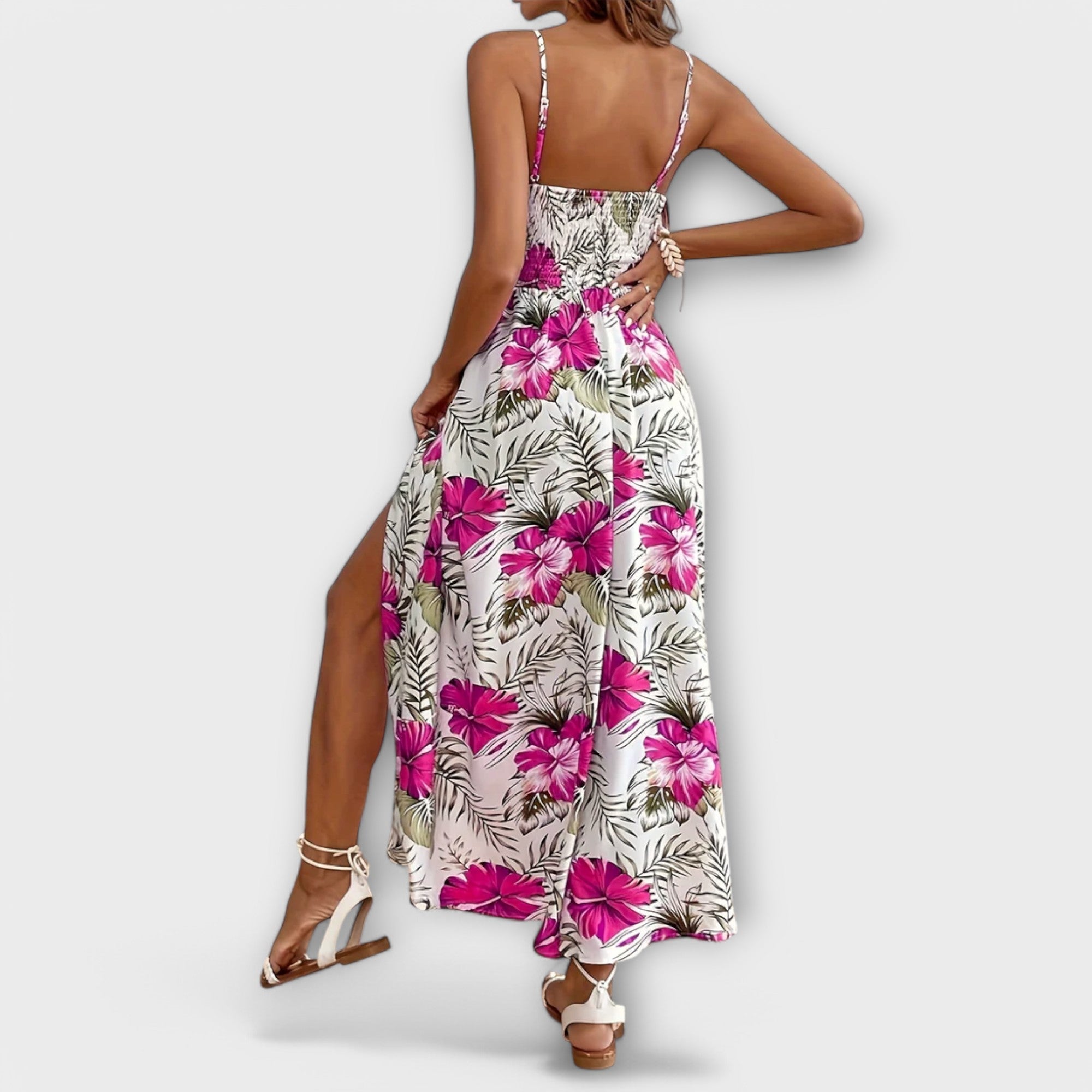 Sunly™ | Rochie Midi de Vară cu Croi Lejer