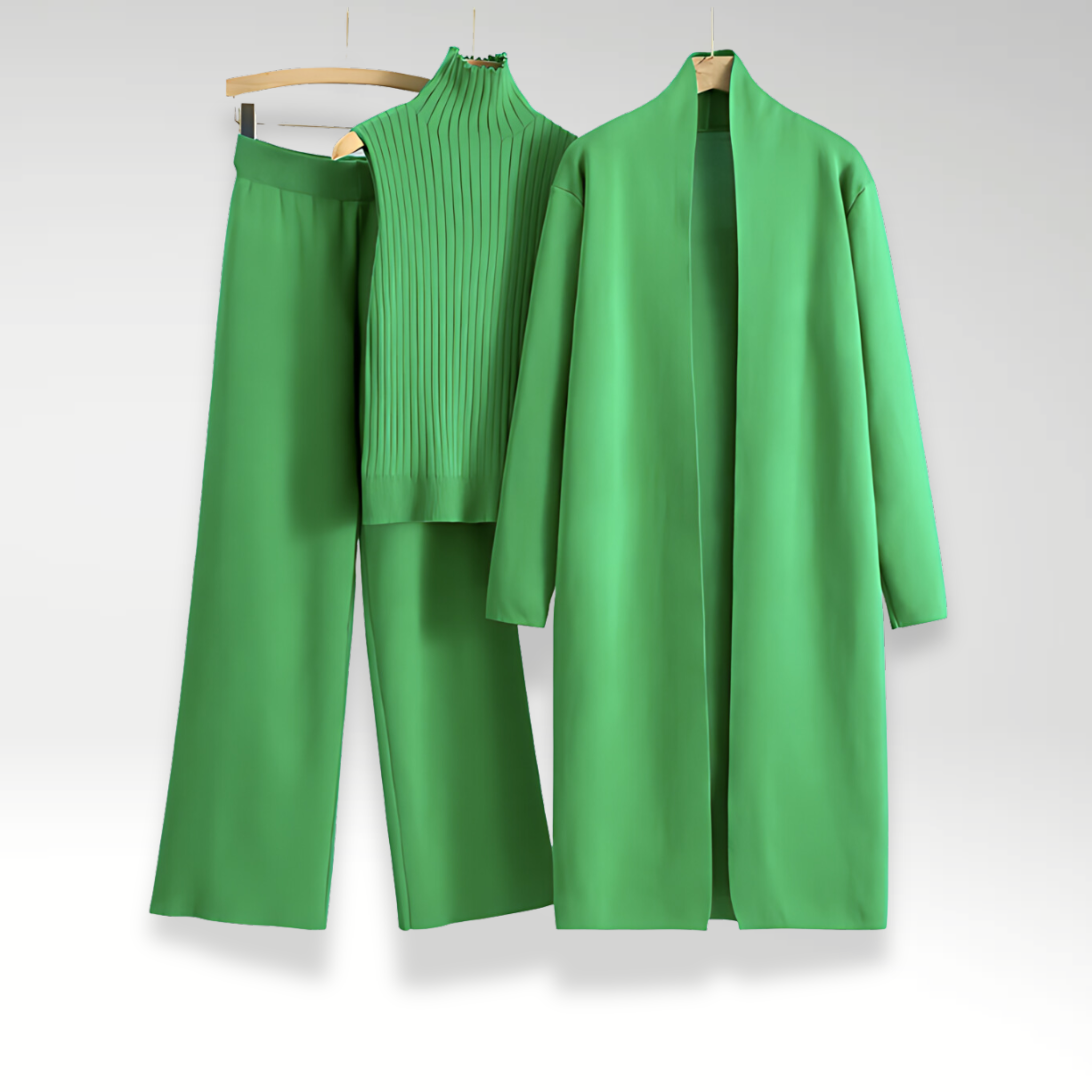 Sunly™ | Set trei piese din tricot Luxos