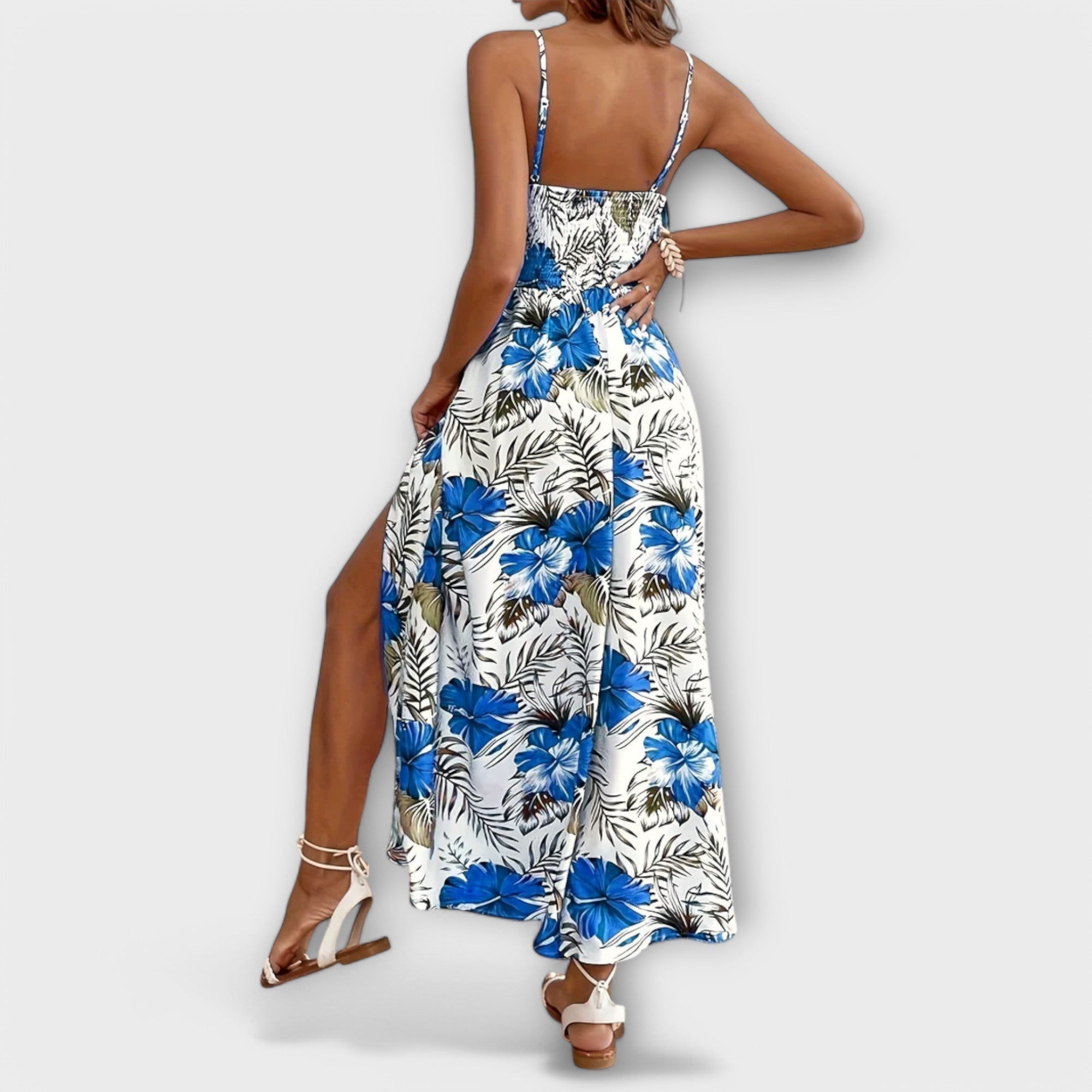 Sunly™ | Rochie Midi de Vară cu Croi Lejer