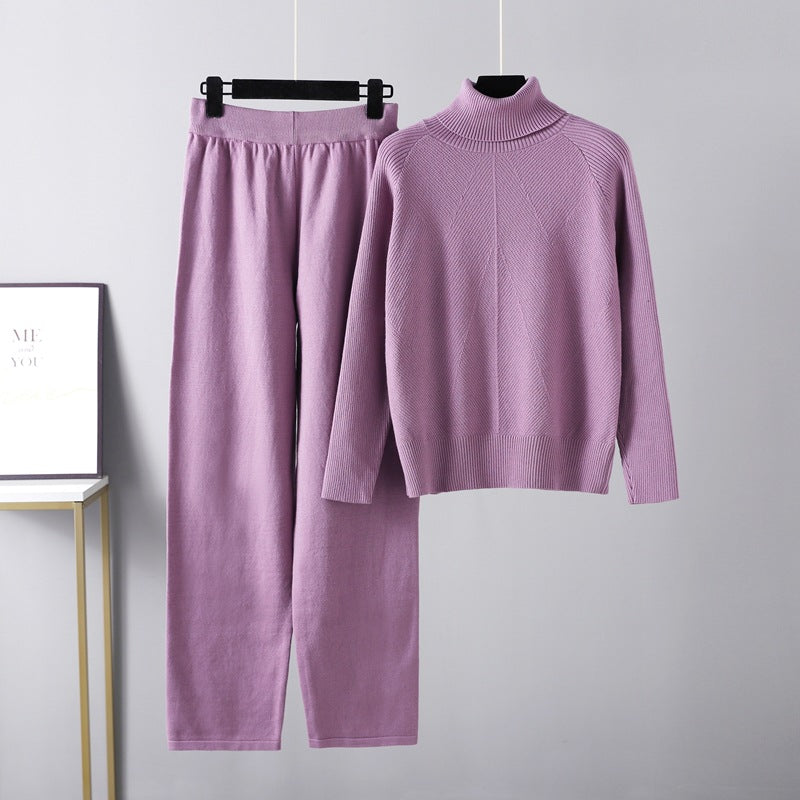 Sunly™ | Set două piese Lounge din tricot torsadat