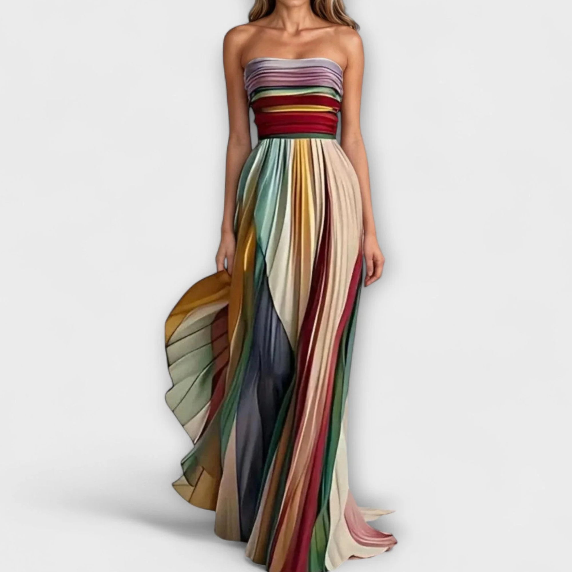 Sunly™ | Rochie Colorată și Luxoasă