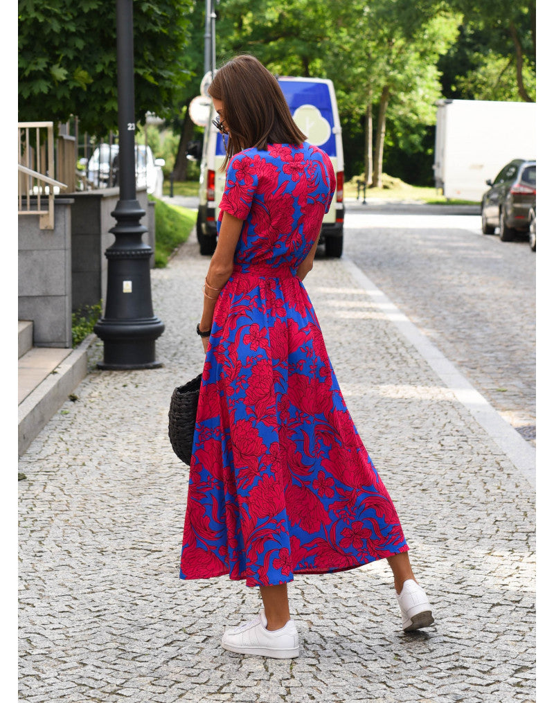 Alina – Rochie Midi Florală