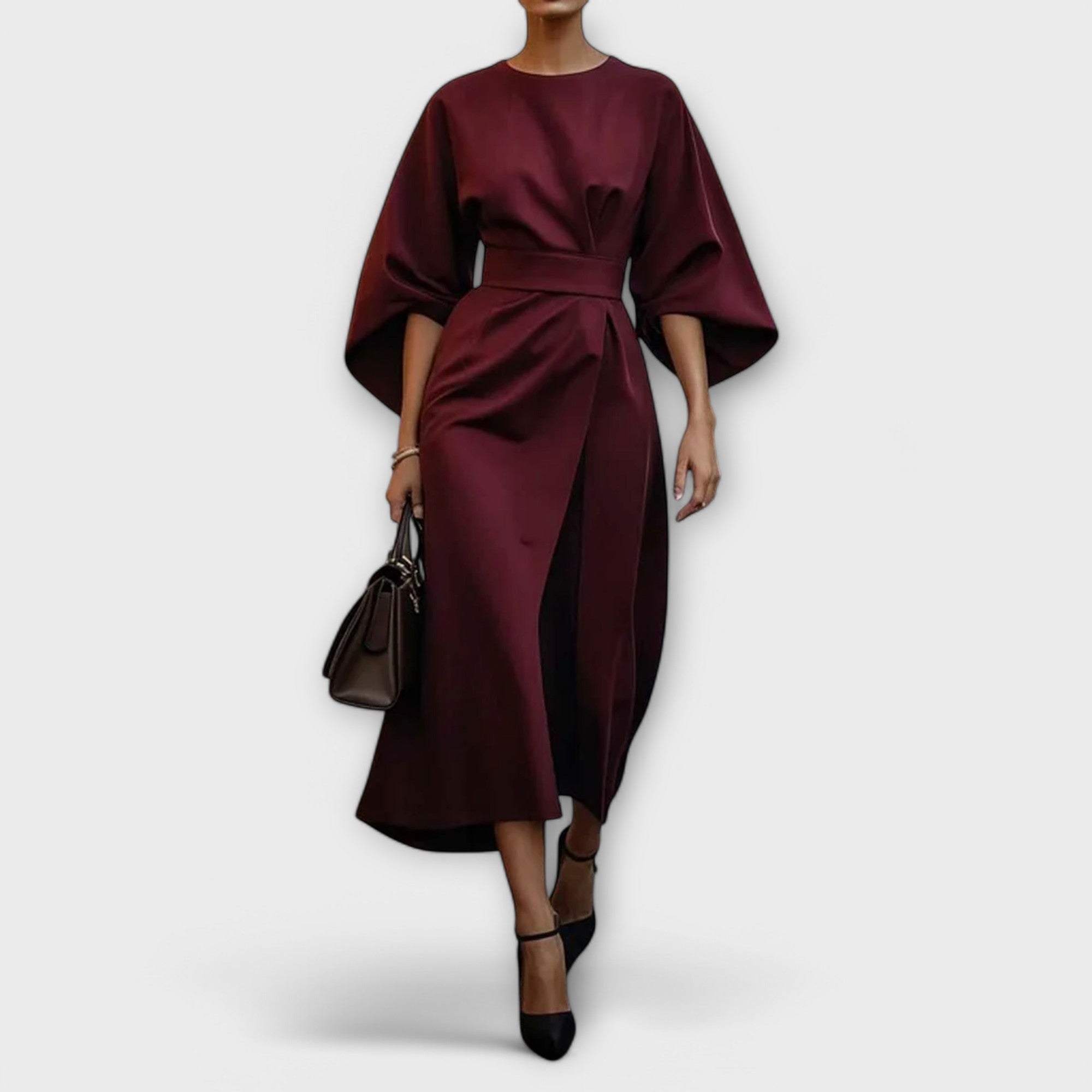 Sonia - Rochie elegantă cu mâneci