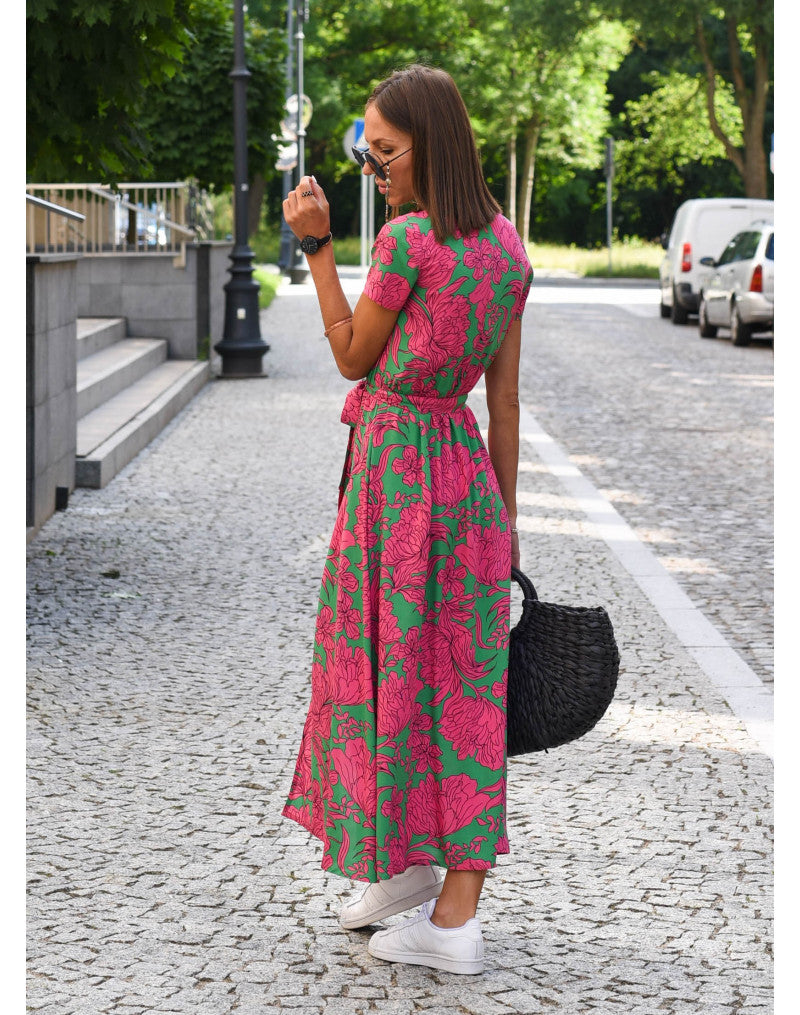 Alina – Rochie Midi Florală