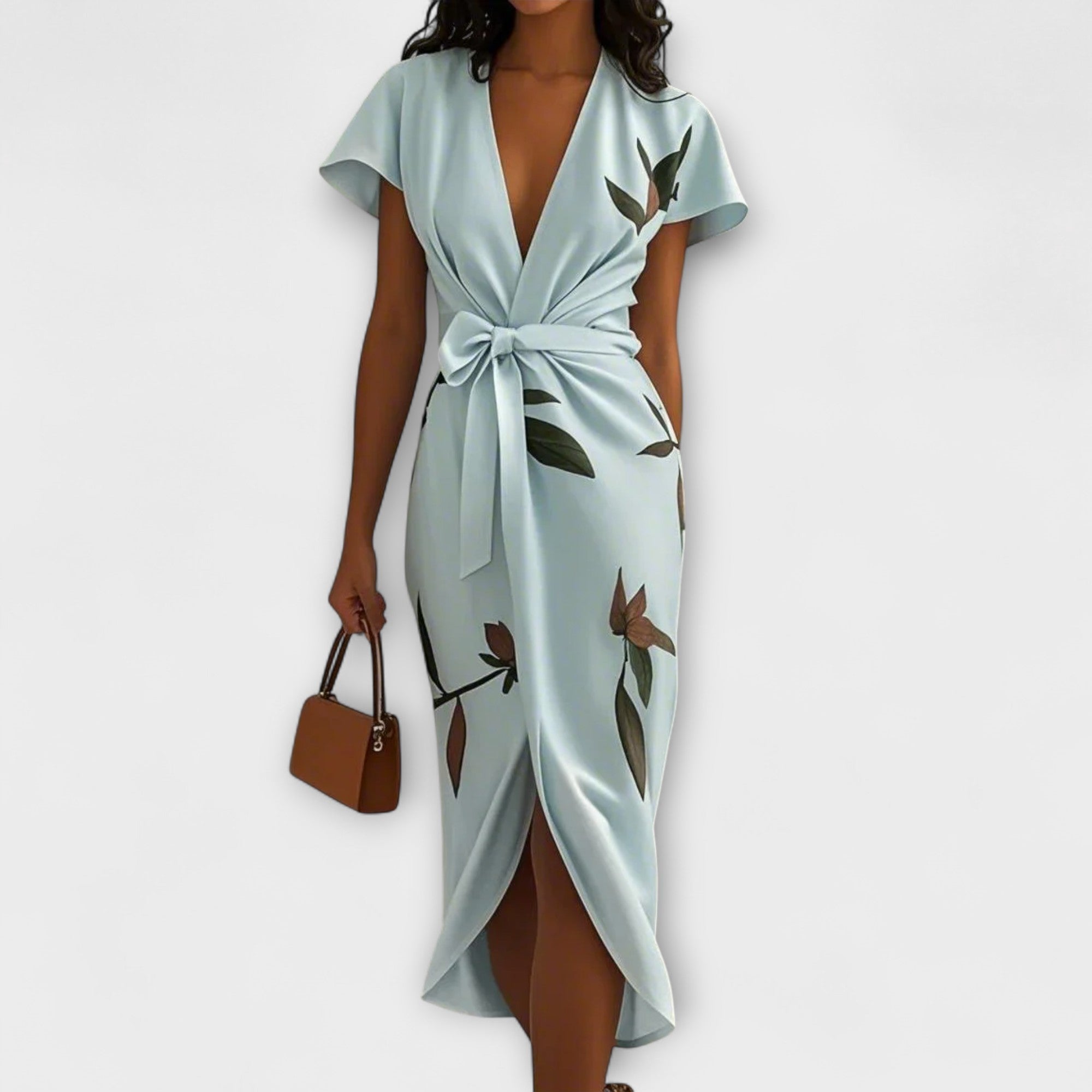 Sunly™ | Rochie Midi de Vară cu Croi Lejer