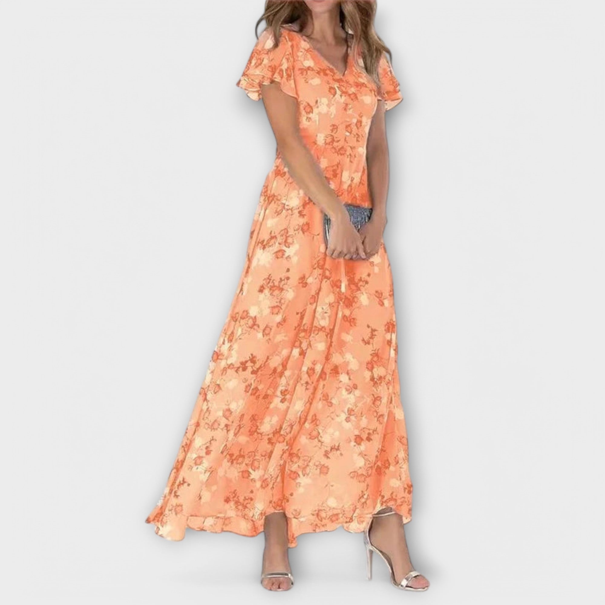 Sunly™ | Rochie Midi de Vară cu Croi Lejer
