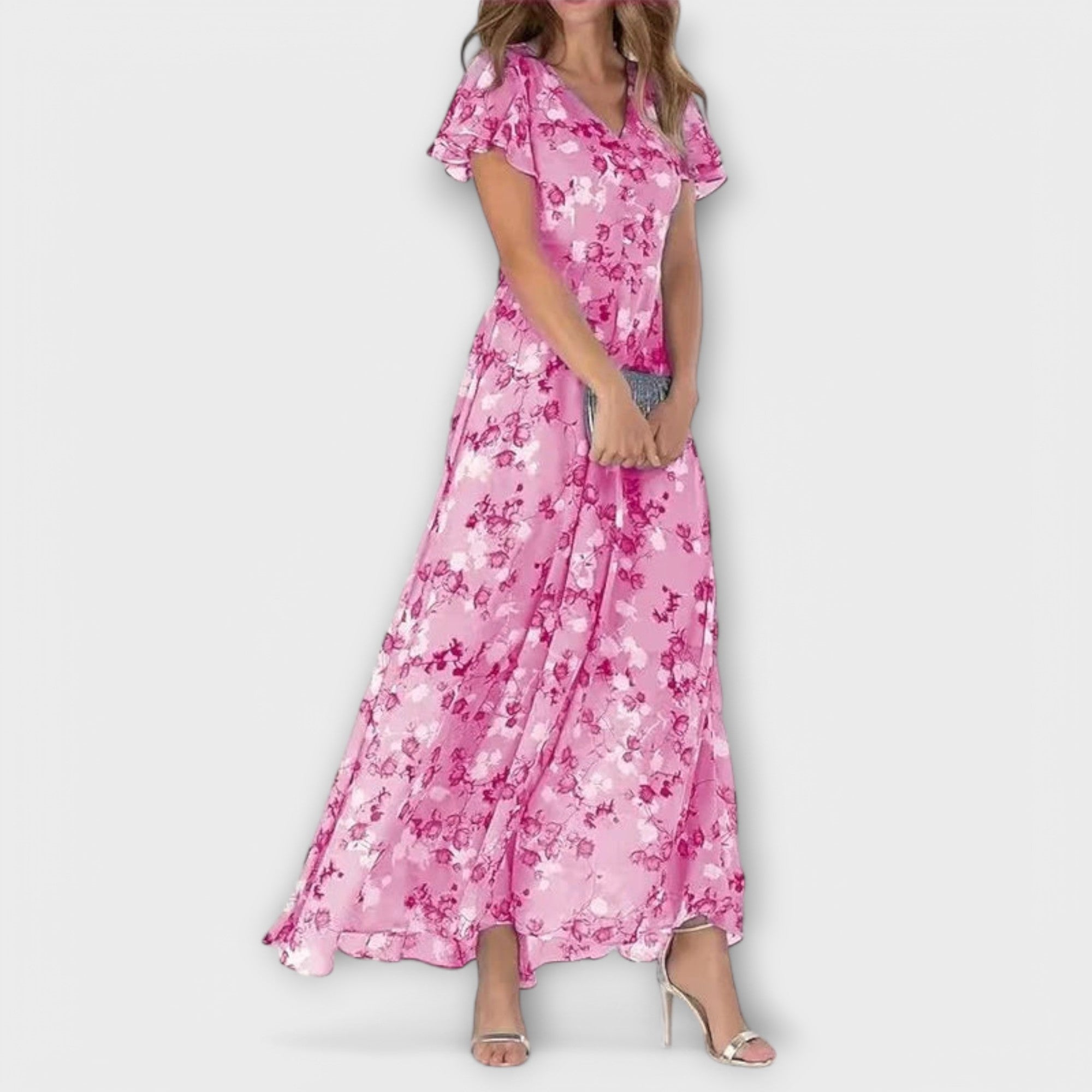 Sunly™ | Rochie Midi de Vară cu Croi Lejer