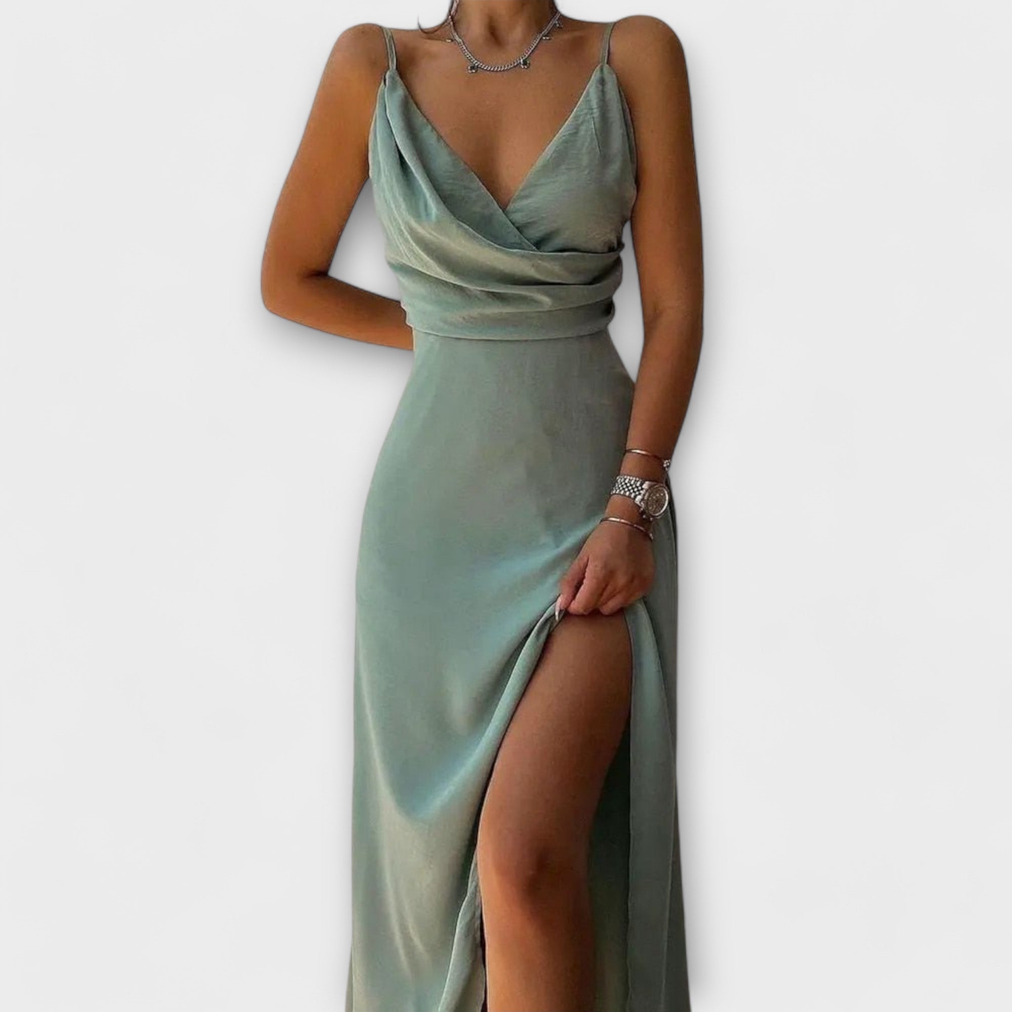Sunly™ | Rochie Midi de Vară cu Croi Lejer