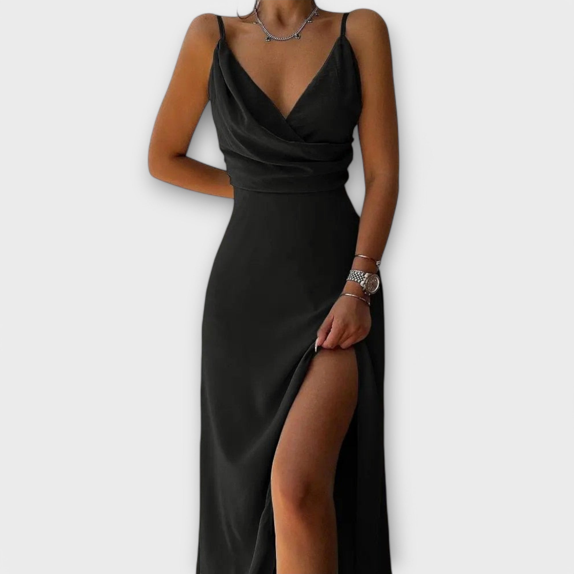 Sunly™ | Rochie Midi de Vară cu Croi Lejer