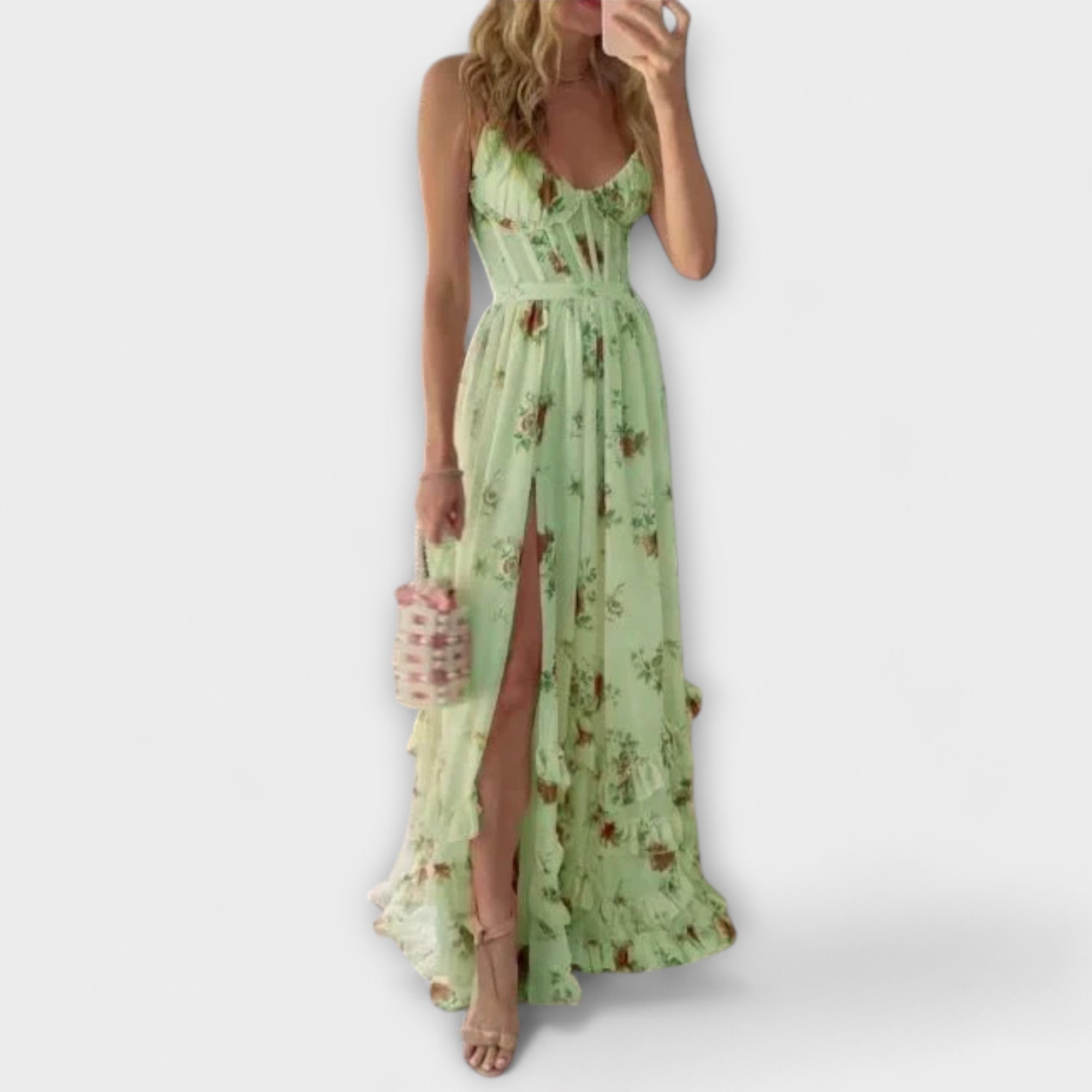 Hazel - Rochie cu motive florale