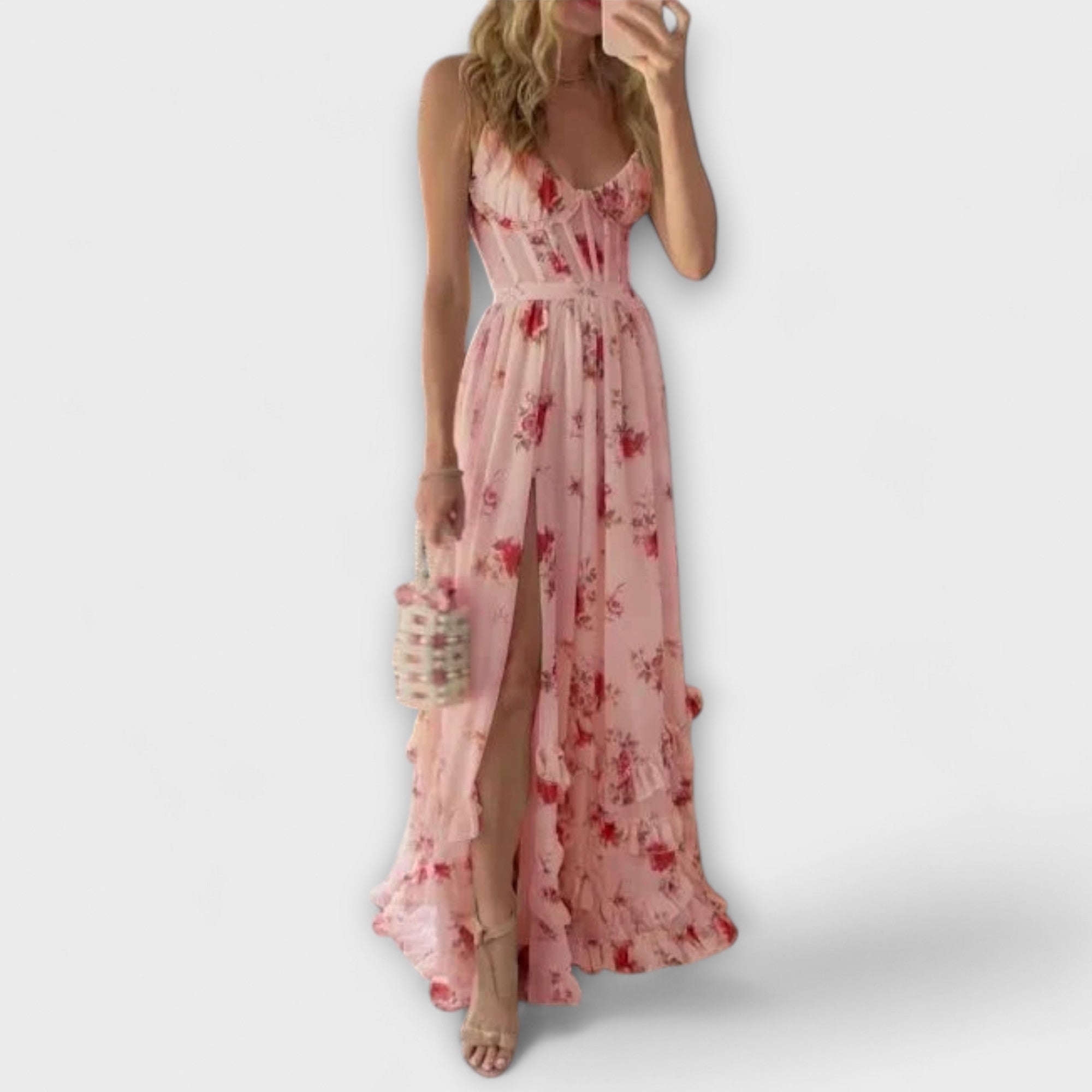 Hazel - Rochie cu motive florale