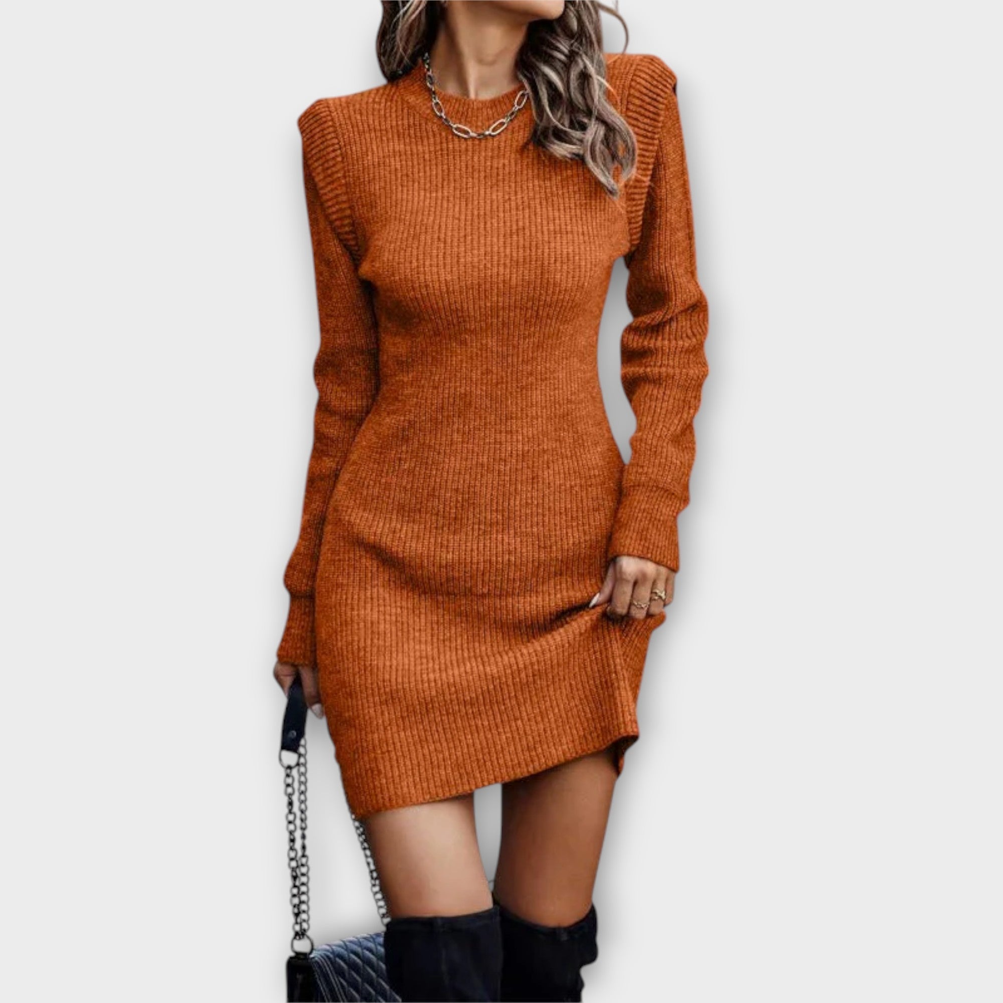 Sunly™ | Rochie Tricotată