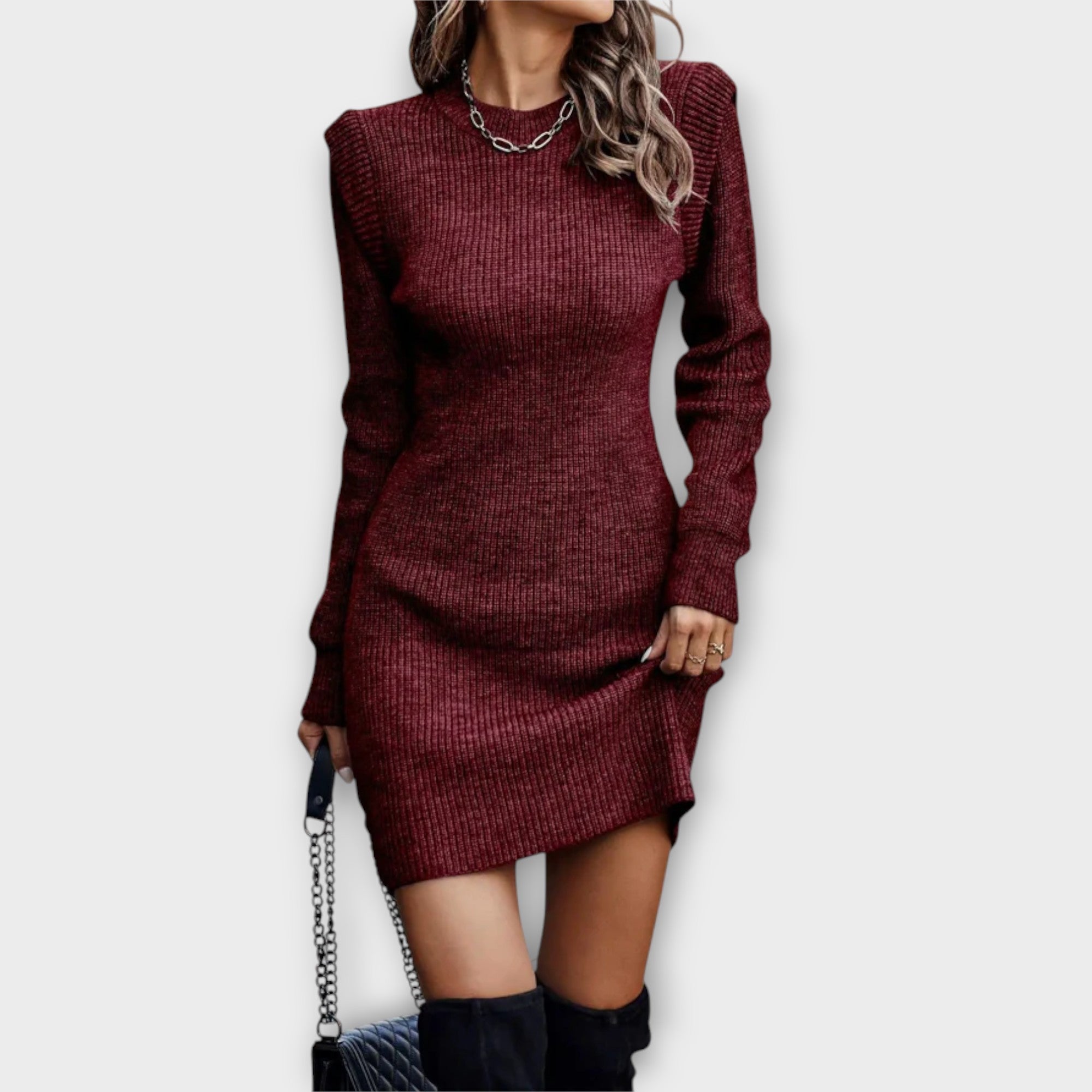 Sunly™ | Rochie Tricotată