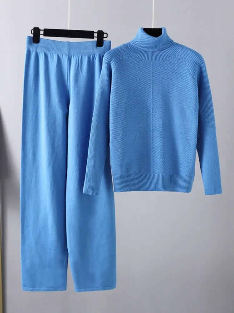 Sunly™ | Set două piese Lounge din tricot torsadat