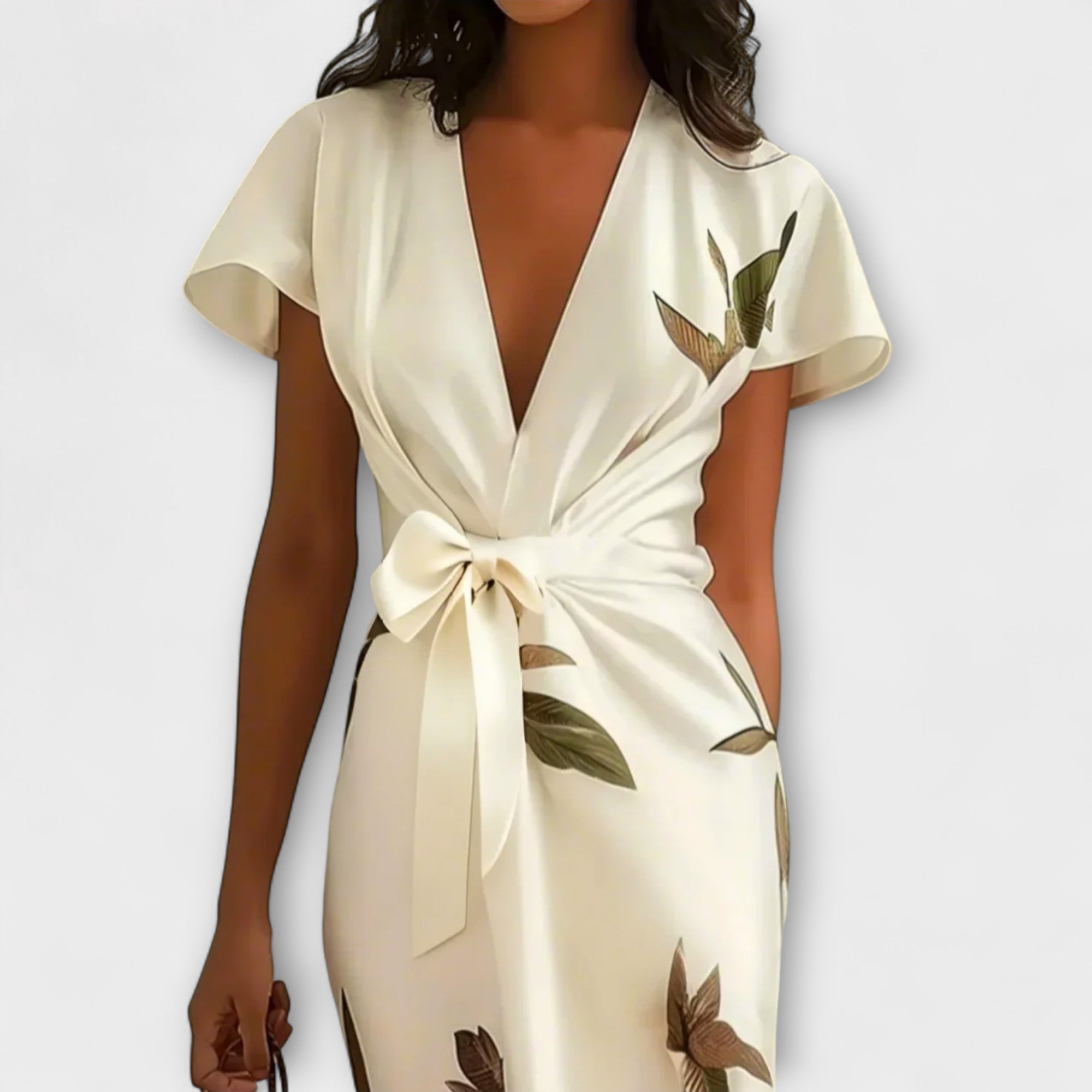 Sunly™ | Rochie Midi de Vară cu Croi Lejer