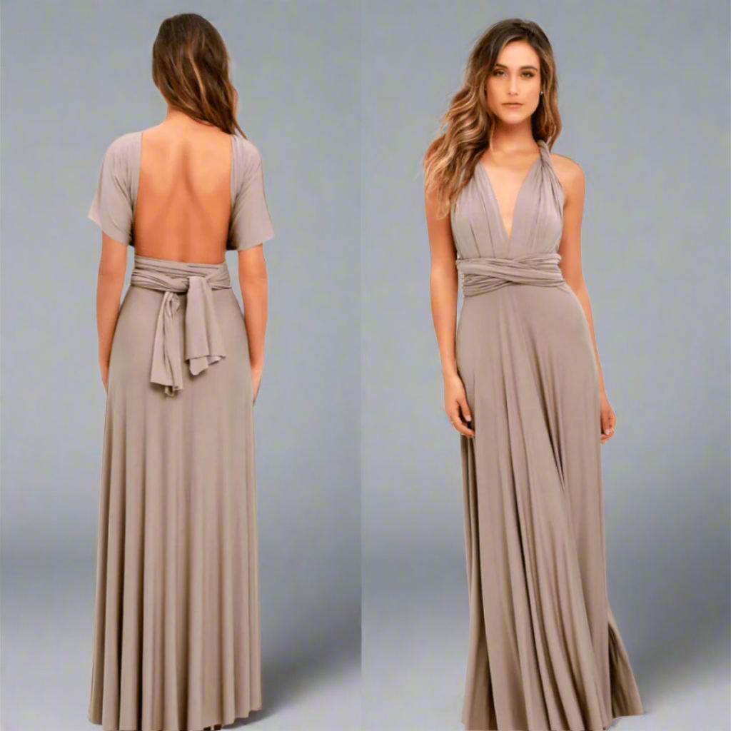 Dagmar | Rochie tip portefeuille din țesătură premium pentru apariții elegante