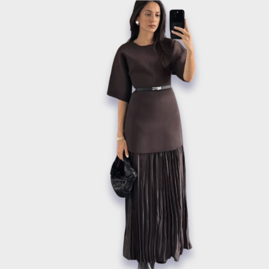 Zelinda | Rochie elegantă din țesătură premium