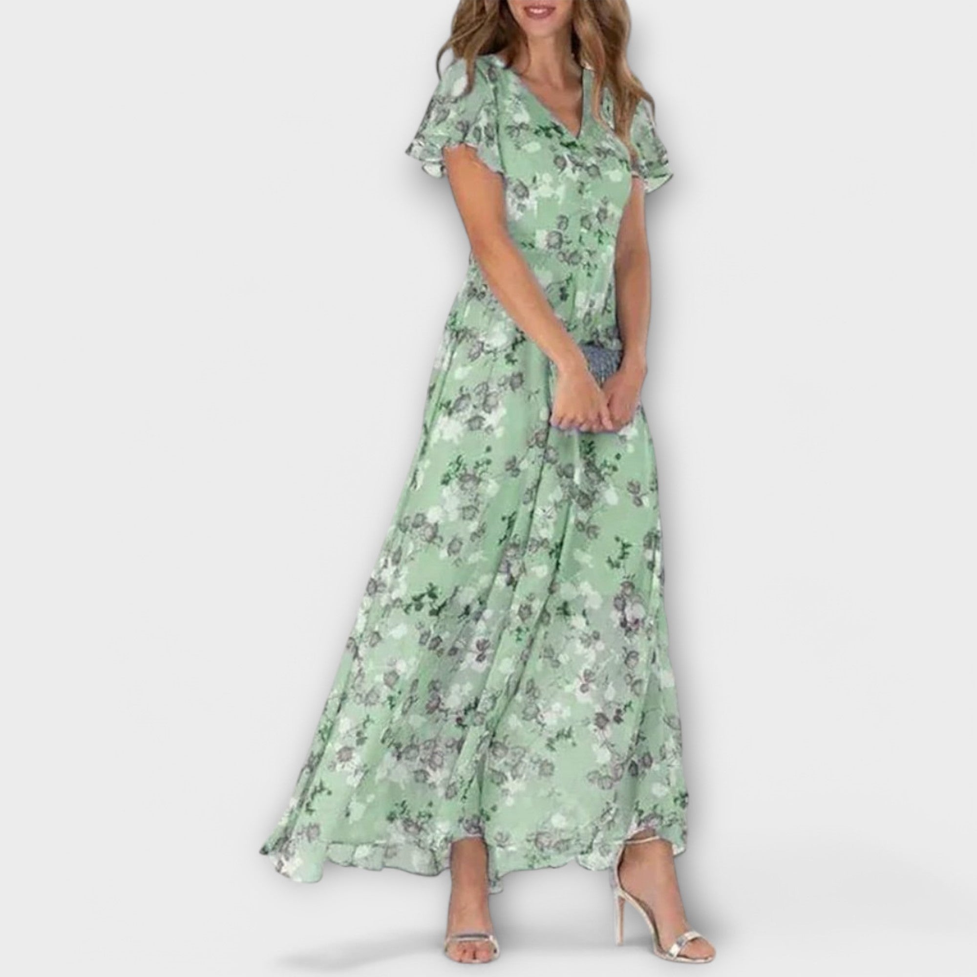 Sunly™ | Rochie Midi de Vară cu Croi Lejer