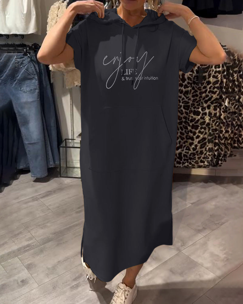 Saskia™ | Rochie Casual cu Hanorac