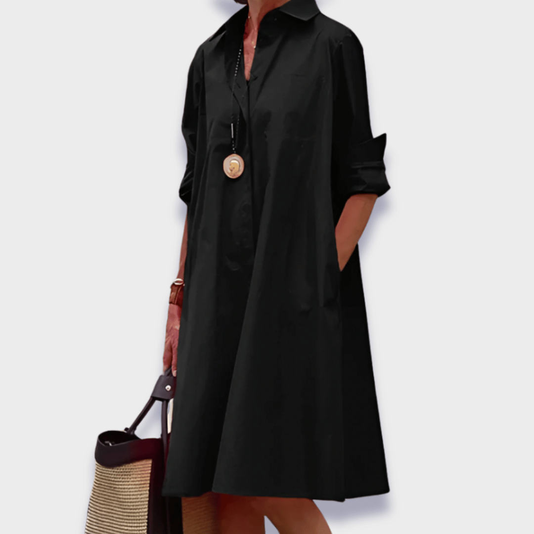 Bettina | Rochie polo stilată din material premium