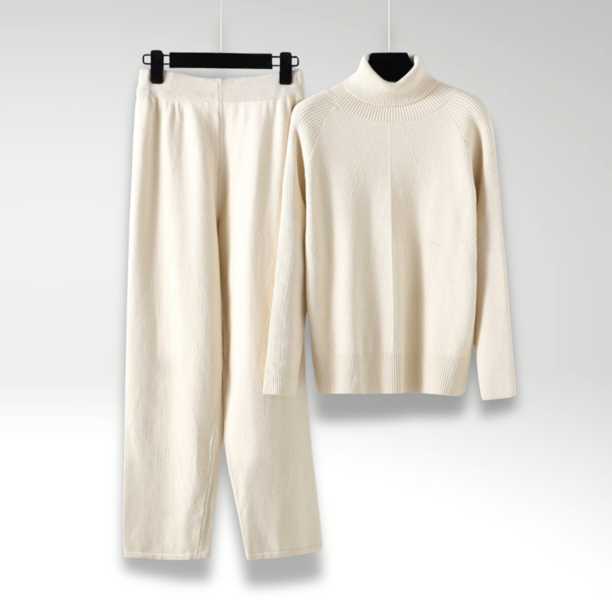 Sunly™ | Set două piese Lounge din tricot torsadat