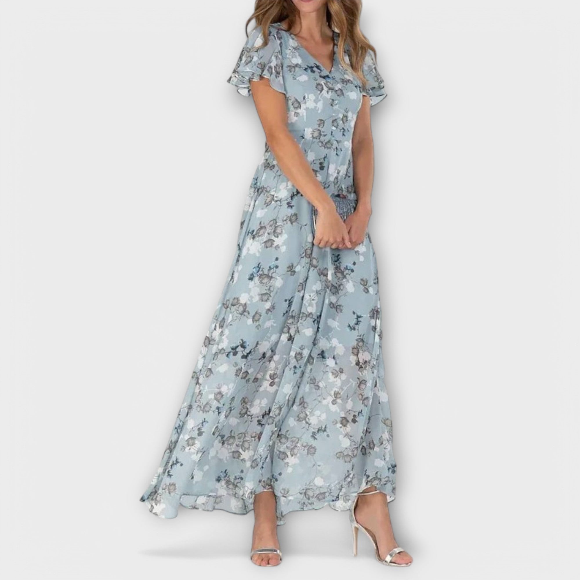 Sunly™ | Rochie Midi de Vară cu Croi Lejer