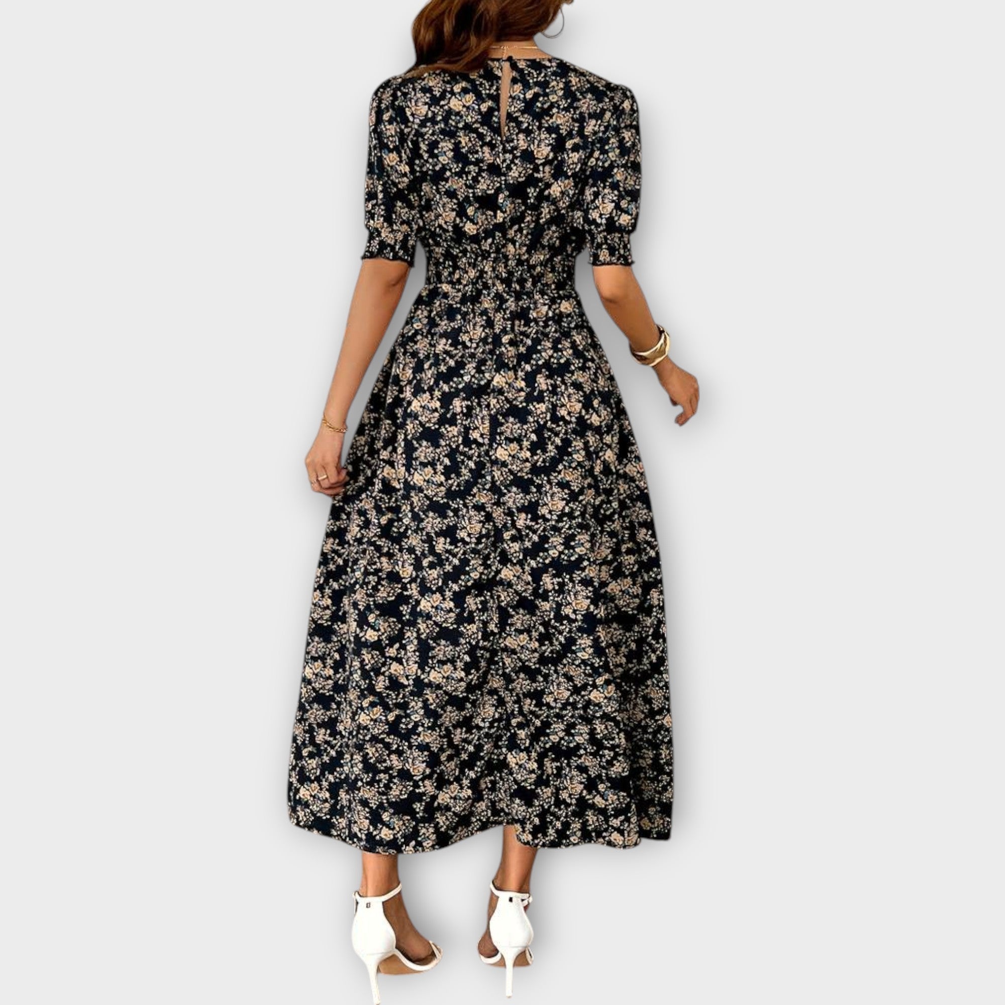 Sunly™ | Rochie Midi de Vară cu Croi Lejer