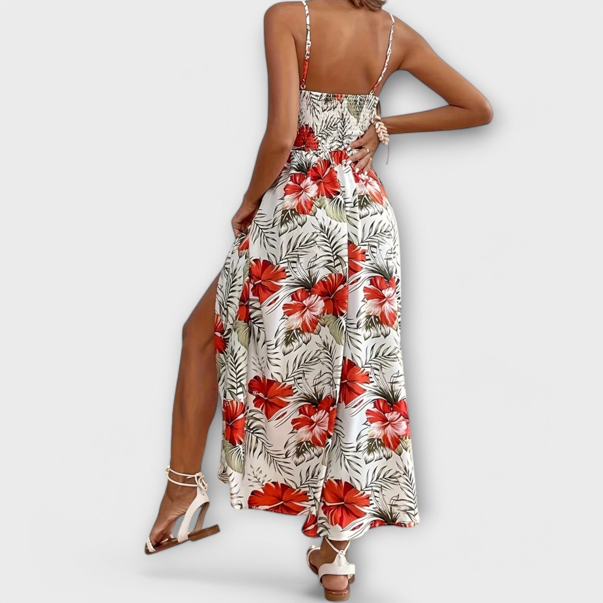 Sunly™ | Rochie Midi de Vară cu Croi Lejer