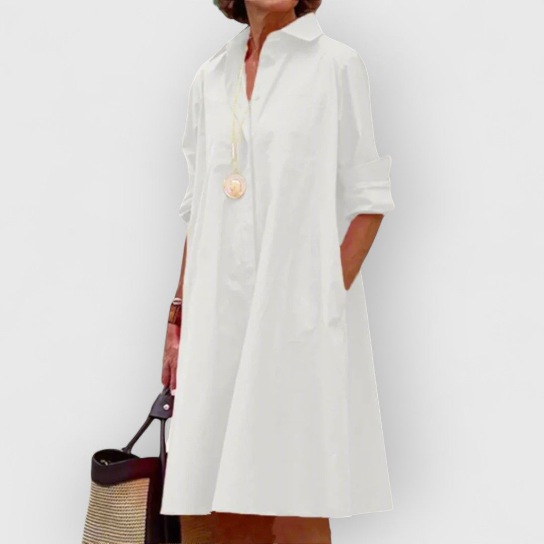 Dilia | Rochie elegantă albă