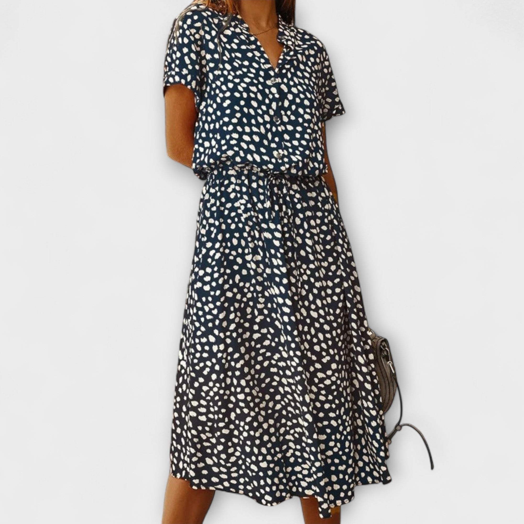 Sunly™ | Rochie Midi de Vară cu Croi Lejer
