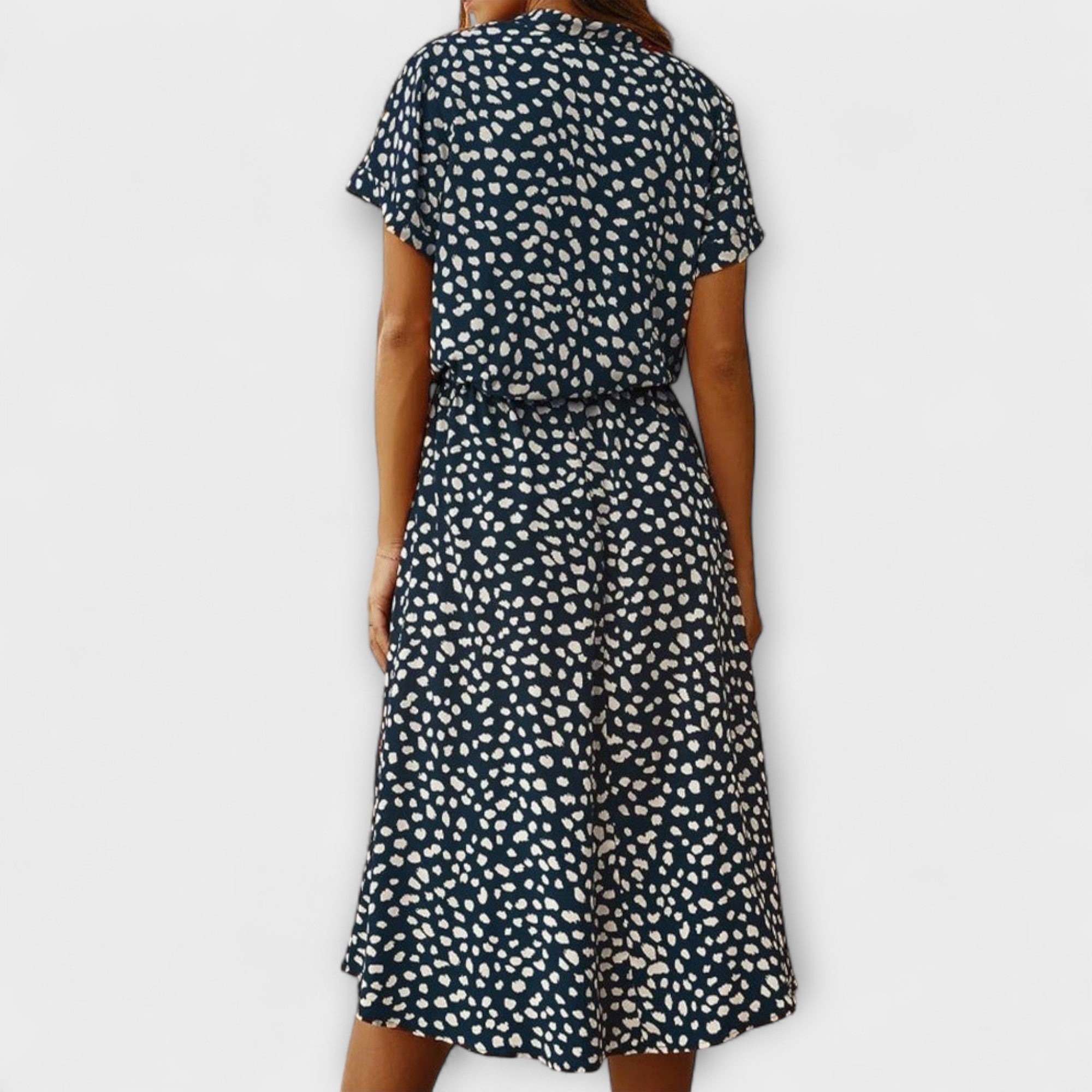 Sunly™ | Rochie Midi de Vară cu Croi Lejer