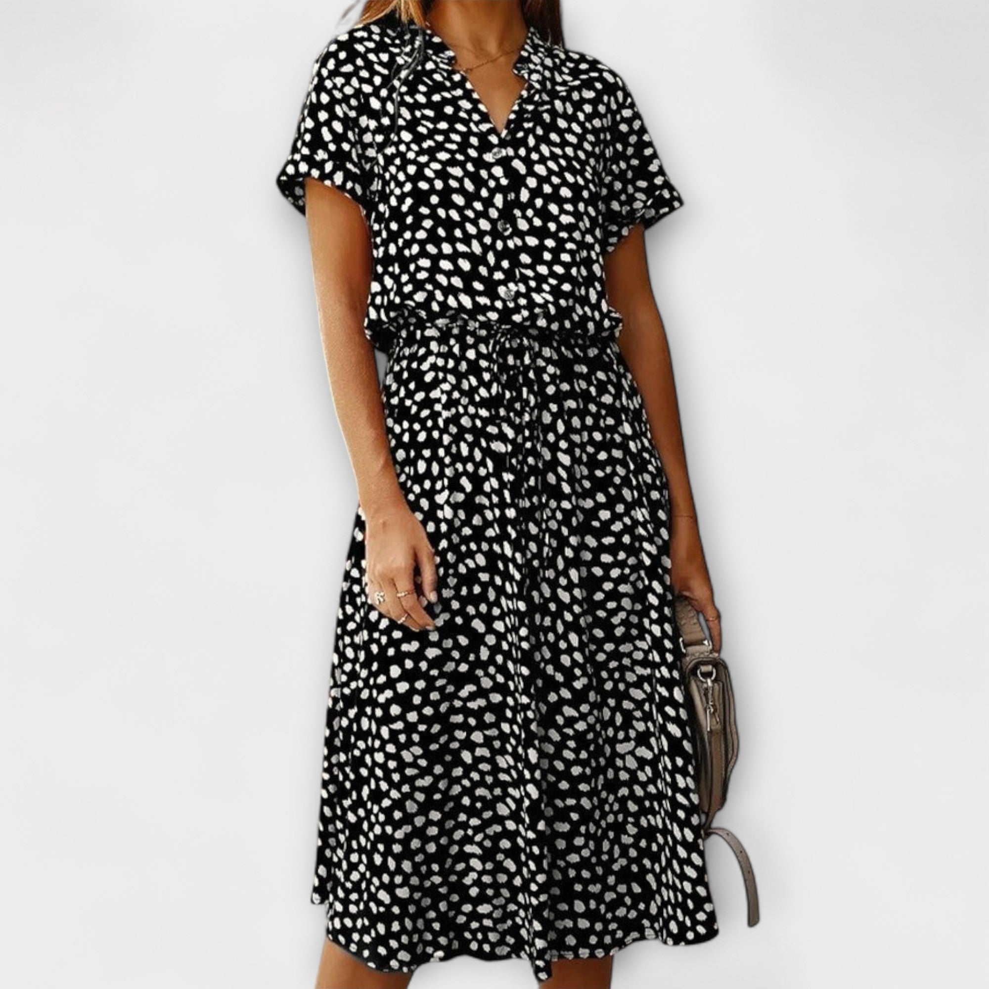 Sunly™ | Rochie Midi de Vară cu Croi Lejer