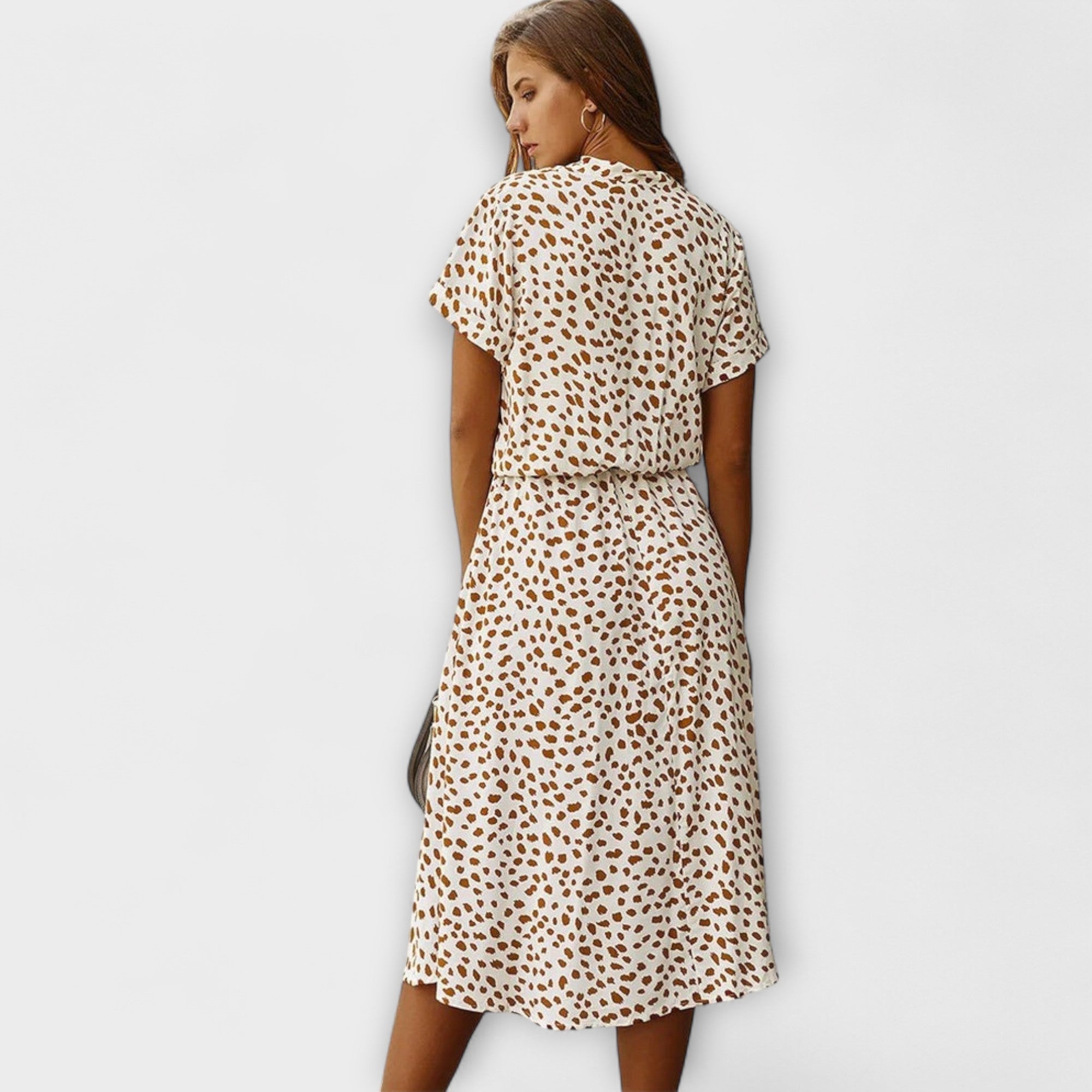 Sunly™ | Rochie Midi de Vară cu Croi Lejer