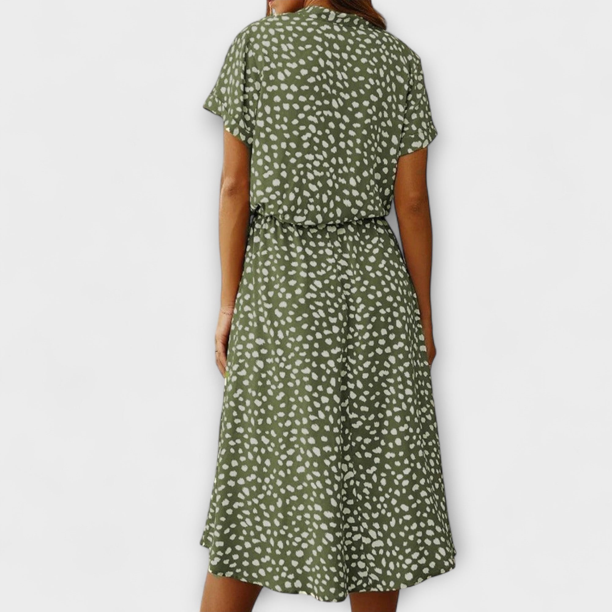 Sunly™ | Rochie Midi de Vară cu Croi Lejer