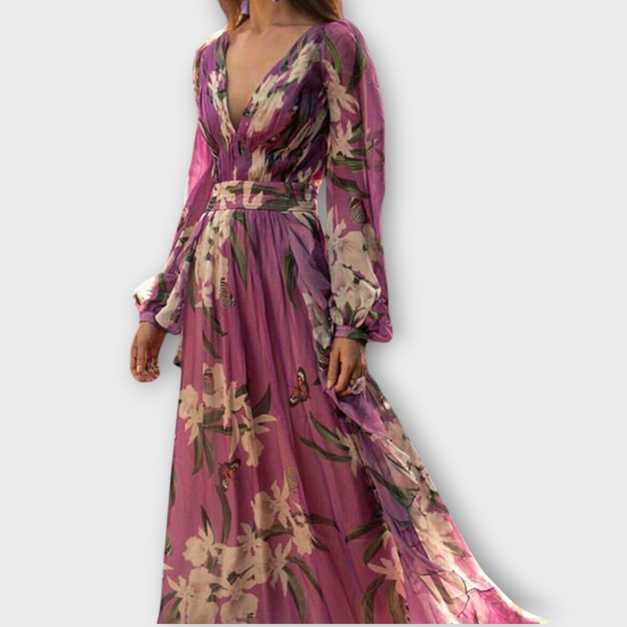 Sunly™ | Rochie Midi de Vară cu Croi Lejer