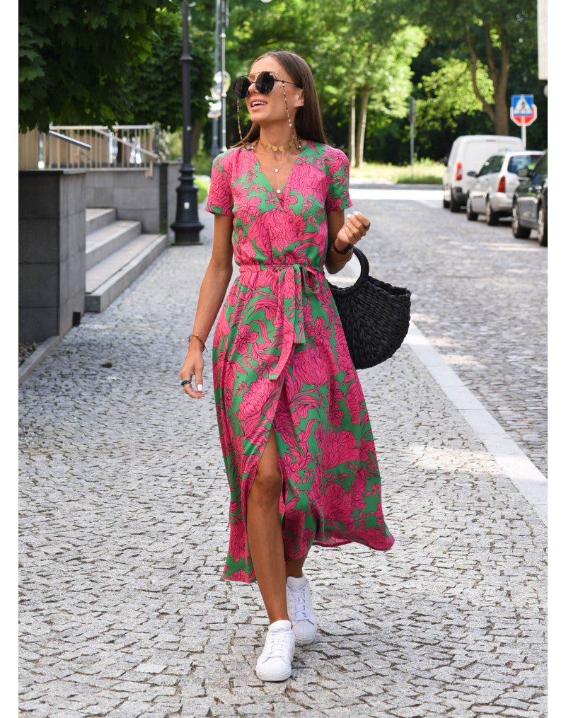 Alina – Rochie Midi Florală